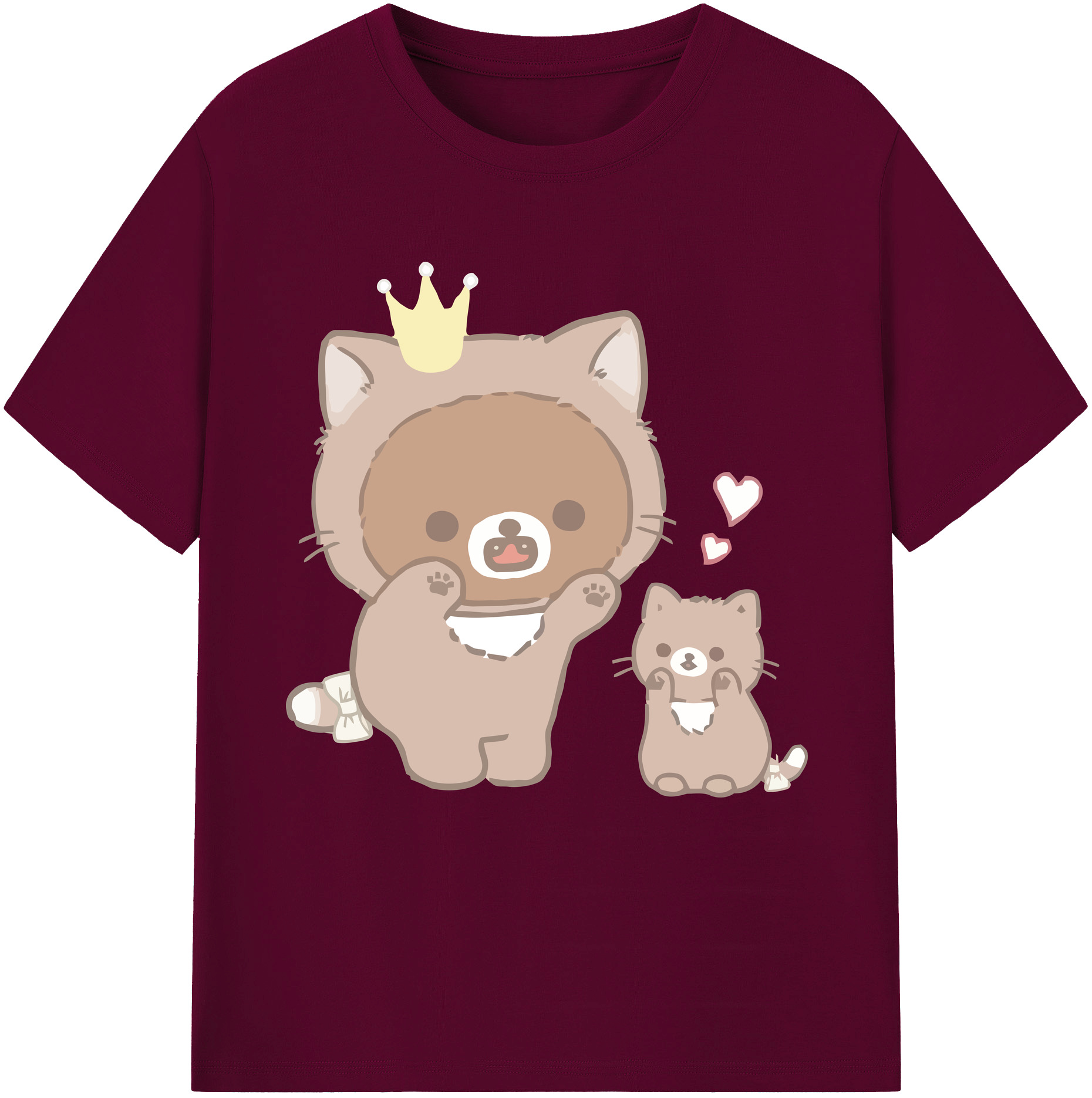 （画像用） リラックマ リラックマ キイロイトリ Rilakkuma Korilakkuma Kiiroitori レディースカジュアルプリントTシャツ（綿100％）